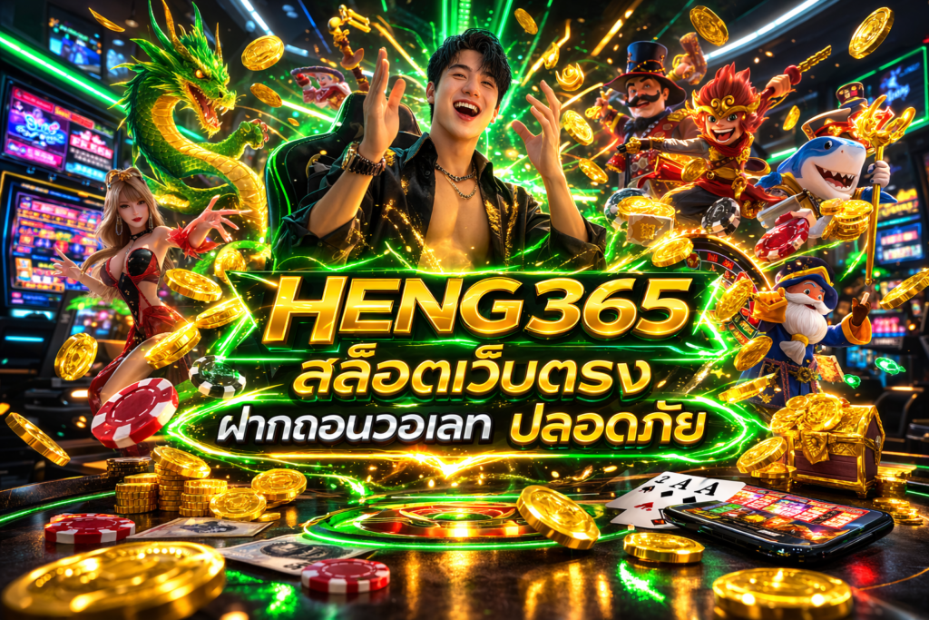 HENG365 สล็อตเว็บตรง ฝากถอนวอเลท ปลอดภัย